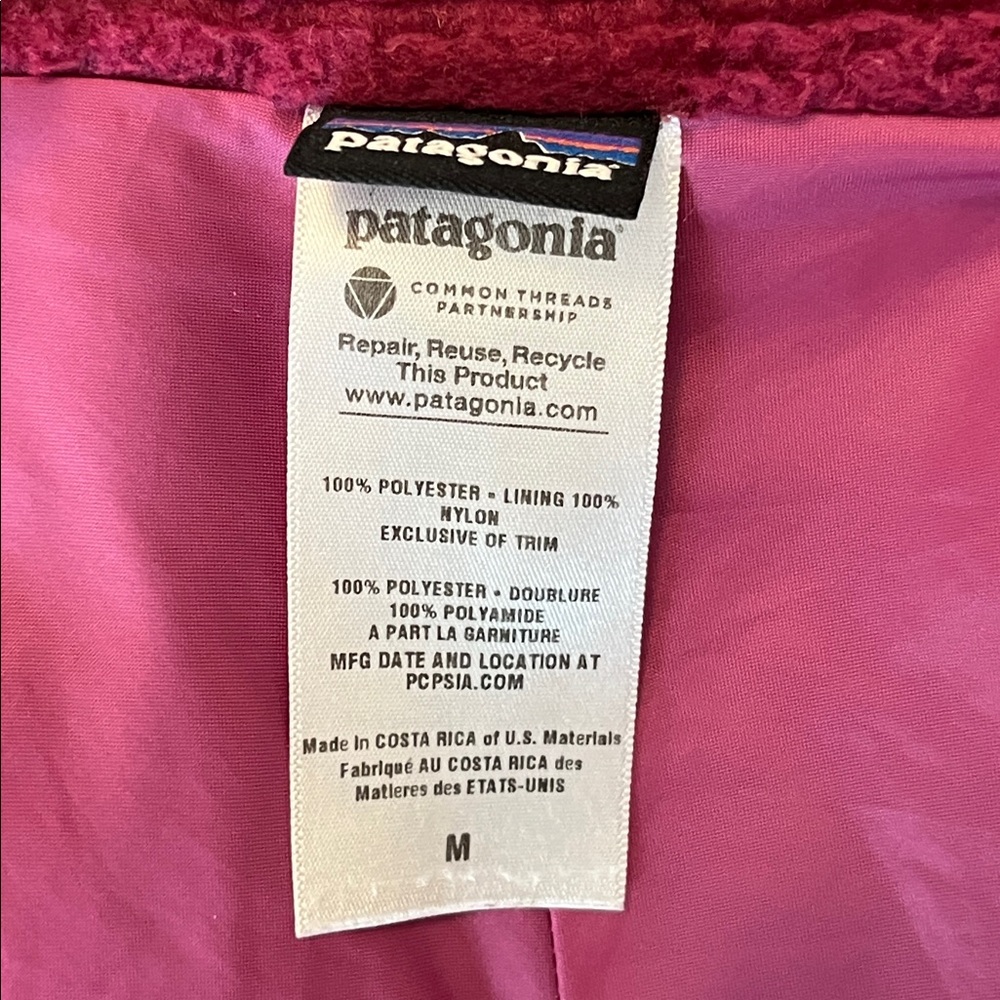Patagonia Retro-X Jacket in Magenta - Picture 9 of 13